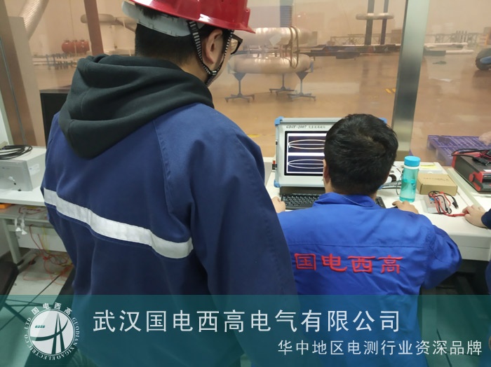 我司為常州博瑞電氣調(diào)試局放等設備