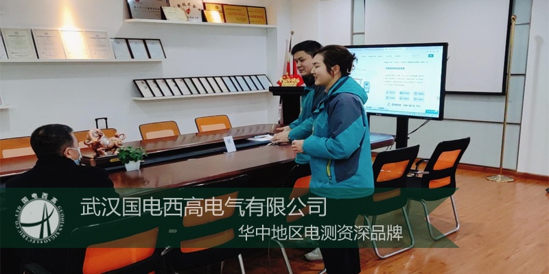 珠涸O備製造？蛻羯W臨國電西高參觀考察局部放電測試設備